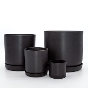 Gifts Under 250: Portland Pot - Black Set of 4