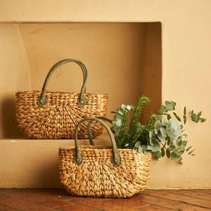 Harvest Basket 2 Pack - Forest Green