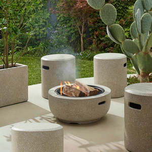 Ned Collections: Rogue Nova Fire Pit with Cover