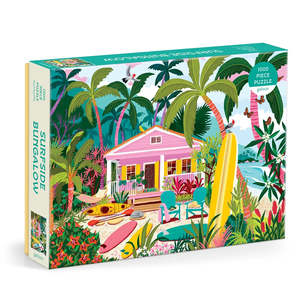 New Arrivals: Galison Surfside Bungalow Puzzle -1000pc Multi-Coloured