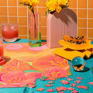 Cards: Piece House Puzzle - Golden Hour