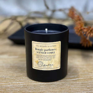 Candles: Lothantique Black Candle Glass