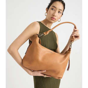 Small Slouchy Bag Tan
