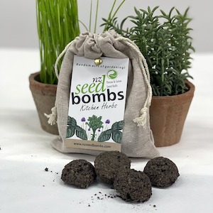 Under 50: NZ Seed Bombs Kitchen Herbs