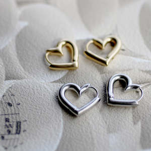 Jewellery 1: Heart Cut Fashion Earrings