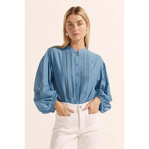 Zoe Kratzmann: ZK Solace Top Adriatic