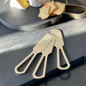 Utensils: Orson Gold 3pc Spreader Knife Set