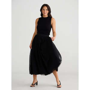 Sale: Carrie Skirt Black