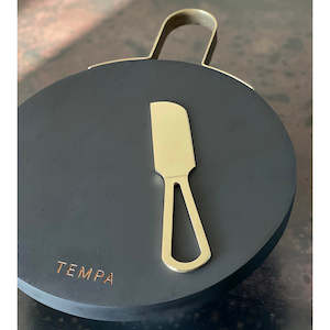 Serving Table: Orson Black 2pc Cheese Set