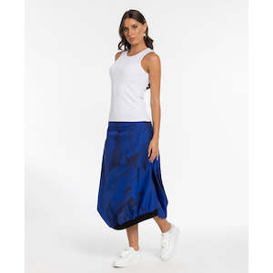 Style X Lab: Xlab Expectations Skirt Cobalt