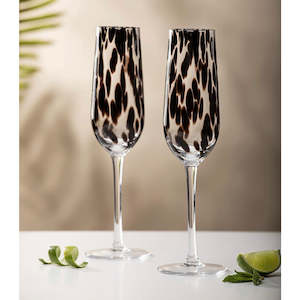 Selena 2pk Champagne Glass