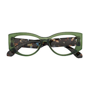 Jewellery: CS Eyewear Priscilla Green