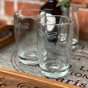 Glassware: Dragonfly Tumbler Tall