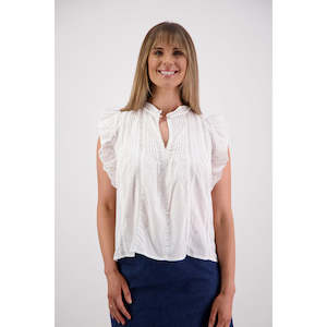 Tops: Susan Top White
