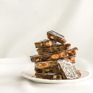 Kitchen Table: Dark Chocolate Almond Toffee