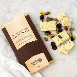 Remarkable Chocolate Block Pistachio & Cranberry
