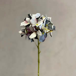 Pillowcases: Petite Hydrangea Blue/Green