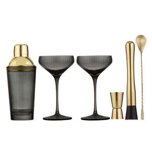 Glassware: Cyrus Charcoal Ultimate Cocktail Set