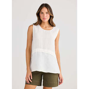 Holiday: St Tropez Tank Top White