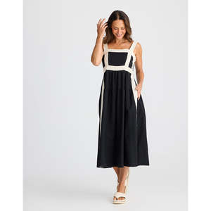 Jolie Dress Black w Natural