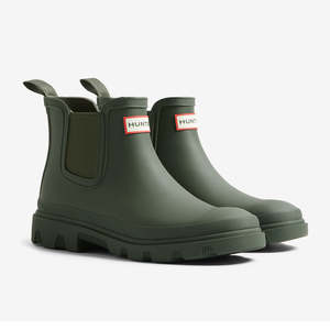 Unisex Downpour Chelsea Dark Olive