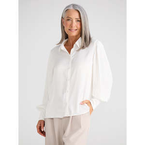 Apparel: Rhonda Blouse Ivory