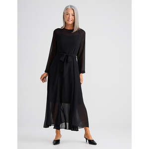 Apparel: Onella Midi Dress Black