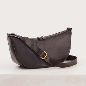 Bags Wallets: Crescent Sling Mahogany