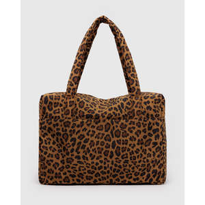 Baggu Large Cloud Carry-On Leopard