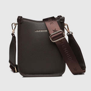 Bags Wallets: Parker Phone Crossbody Bag Chocolate