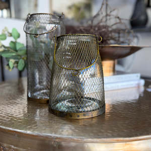Homewares Living: Briana Vase Brass
