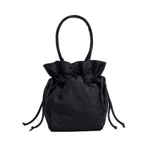 Baggu Nylon Drawstring Bag Black