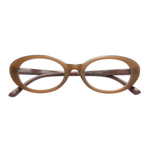Jewellery: CS Eyewear Olivia Brown