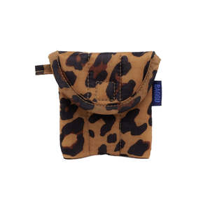Bags Wallets: Baggu Puffy Earbuds Case Leopard