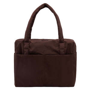 Bags Wallets: Baggu Large Cloud Carry-On Coffee