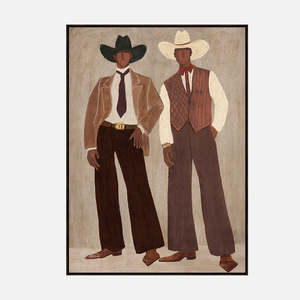 Homewares Living: Outlaws Framed Canvas