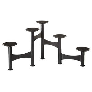Homewares Living: Cole Candle Holder Black