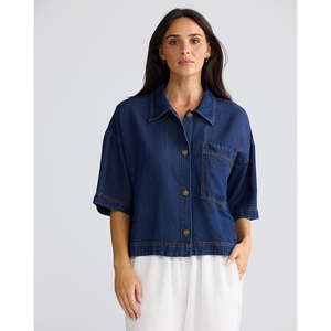 Holiday: Barrymore Shirt Indigo