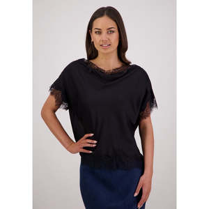 Tops: Tabby Top Black