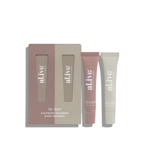 Bodycare: Lip Duet Raspberry Blossom & Nude Coconut