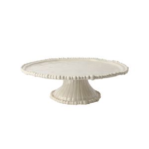 Kitchen Table: Melamine Pearl Cake Stand Sand
