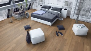 Eco Floor Seta // Smoked Oak Flooring (3.0336m2 / Carton)