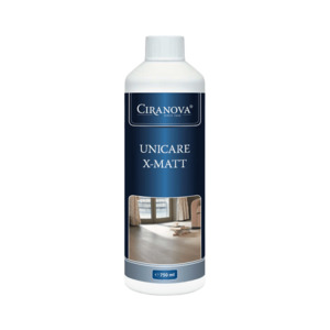 Products: Ciranova Unicare X-Matt 750 ML – Ultimate Matte Wood Floor Protection