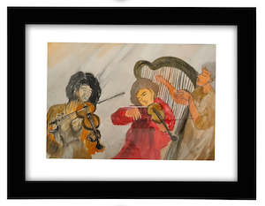 Music Band Portrait: Timeless Beauty for Your Home