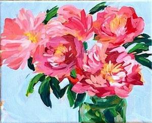 Products: A vase of peonies - Art In Bloom Academy