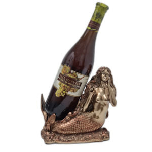 Wine Holders: Mermaid Singing Wine Holder