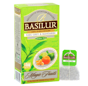 Teas Sweets: Earl Grey & Mandarin - Green Tea 25 Bags