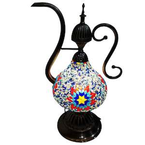 Turkish Mosaic Teapot Lamp - TL10