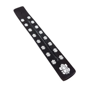 Antique Black Ganesh Incense Holder