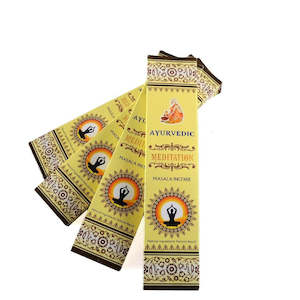 Incense Holders Candles: AYURVEDIC Meditation Incense Sticks